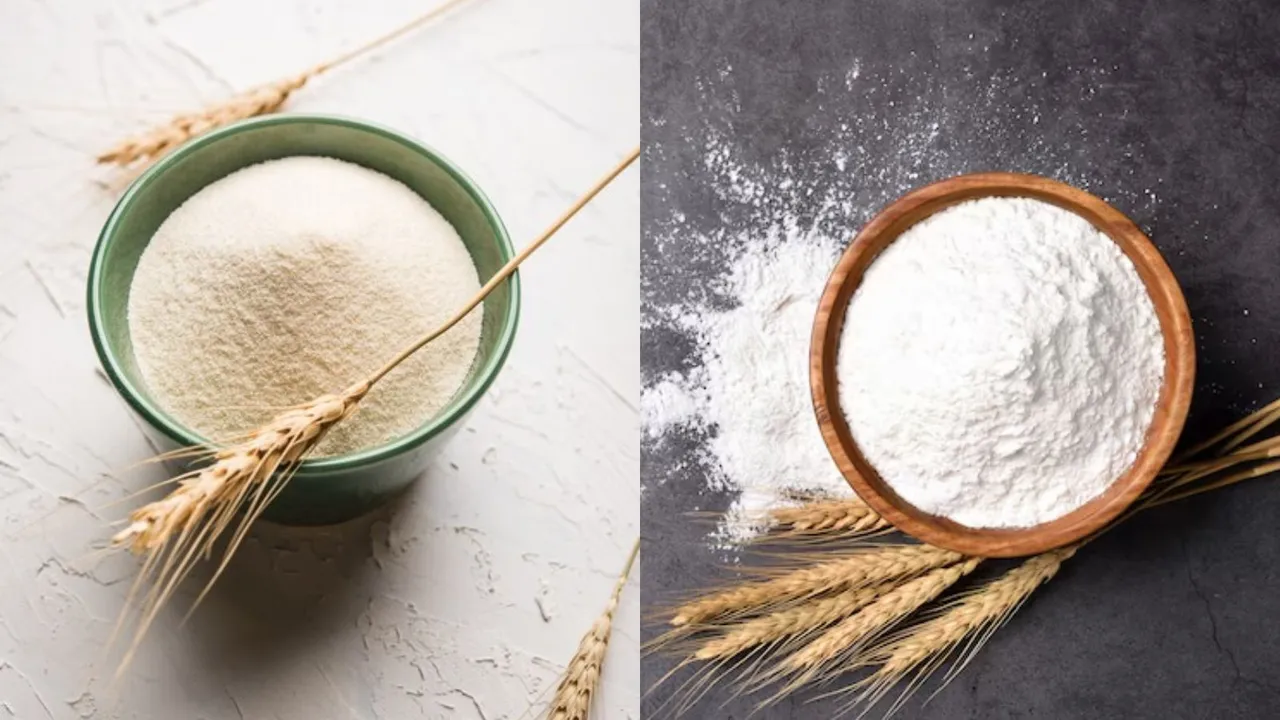 Semolina wheat Flour difference