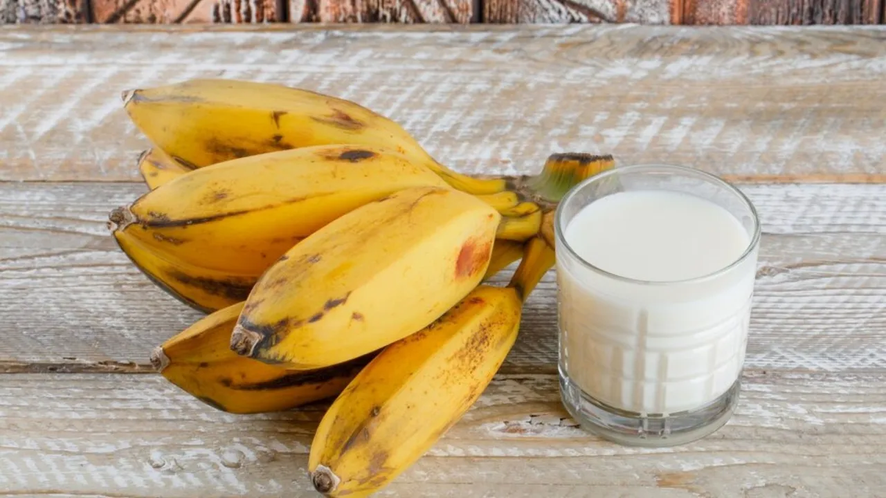 Banana With Milk, Banana With Milk Benefits