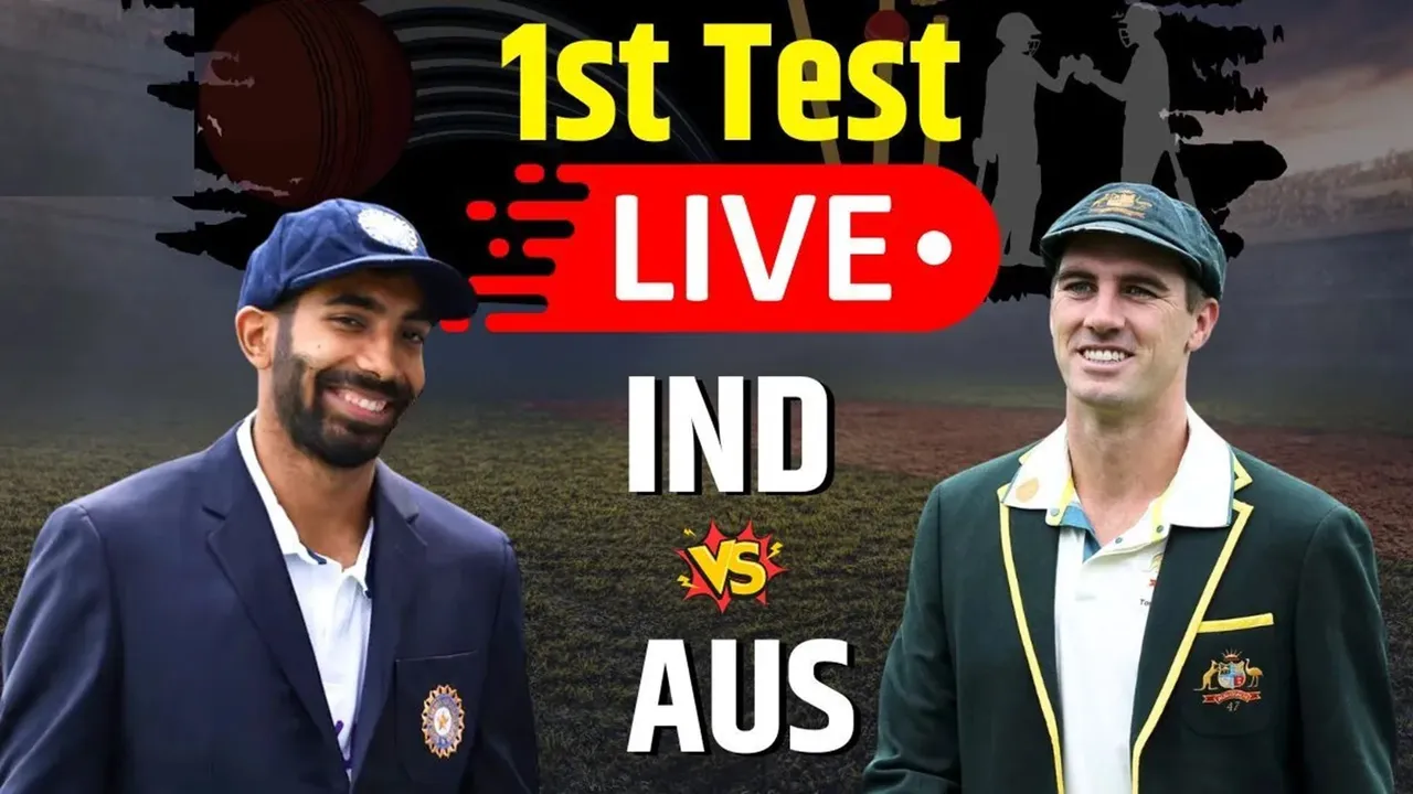 ind vs aus test live score