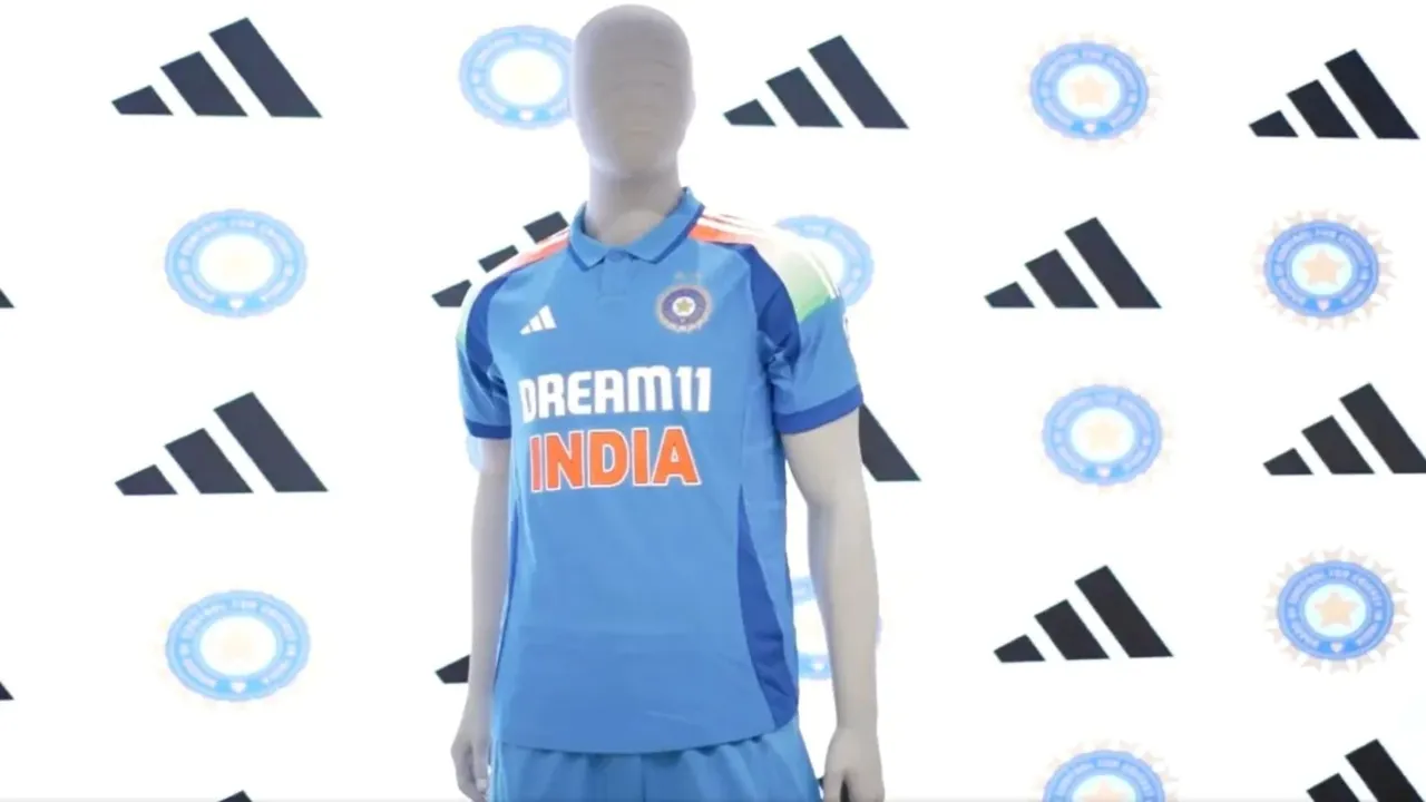 BCCI, India cricket, India new jersey, cricket jersey,