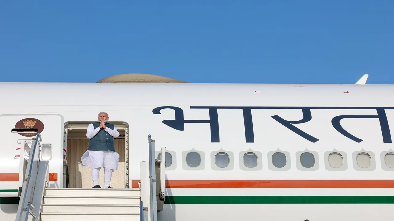 PM arrived in Rio de Janeiro, Brazil