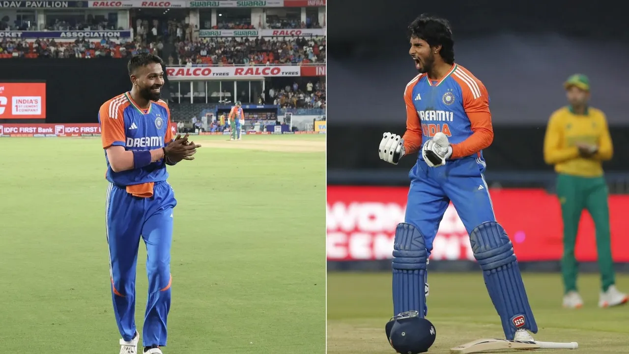 tilak varma, hardik pandya