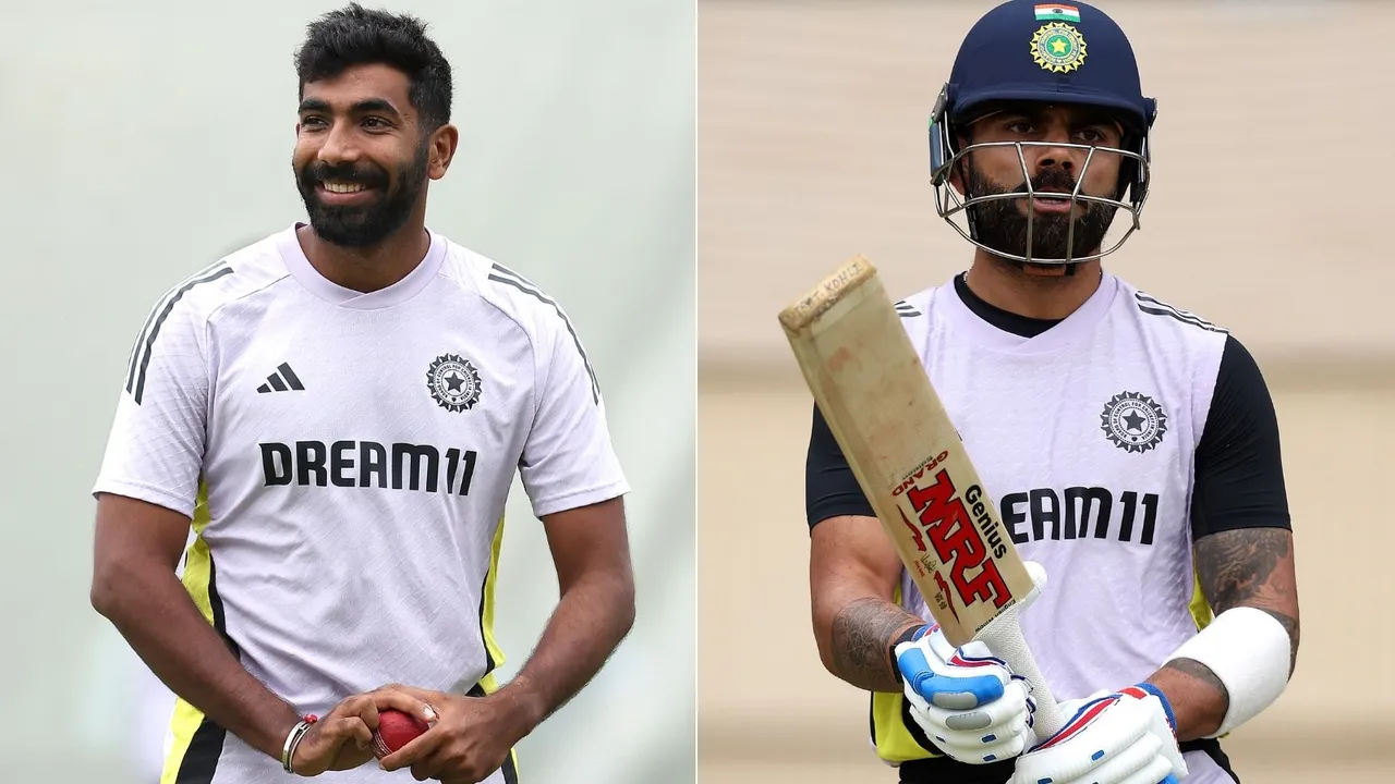 virat kohli , Jasprit Bumrah, India vs Australia Test