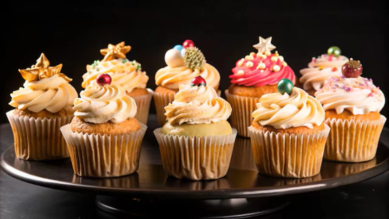 Eggless Cupcakes Recipe