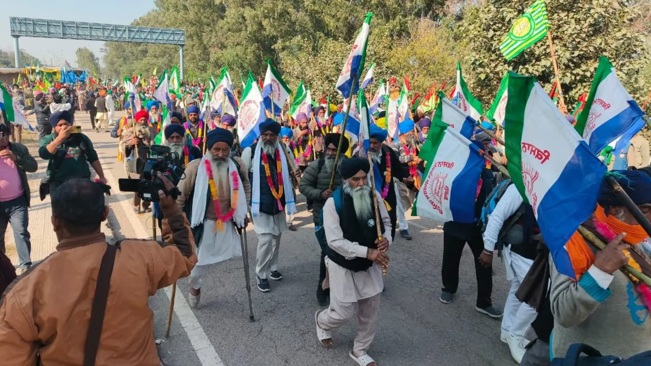 Farmer Protest | Farmer Protest News In Delhi | shambhu border | Delhi Chalo March | Kisan Andolan