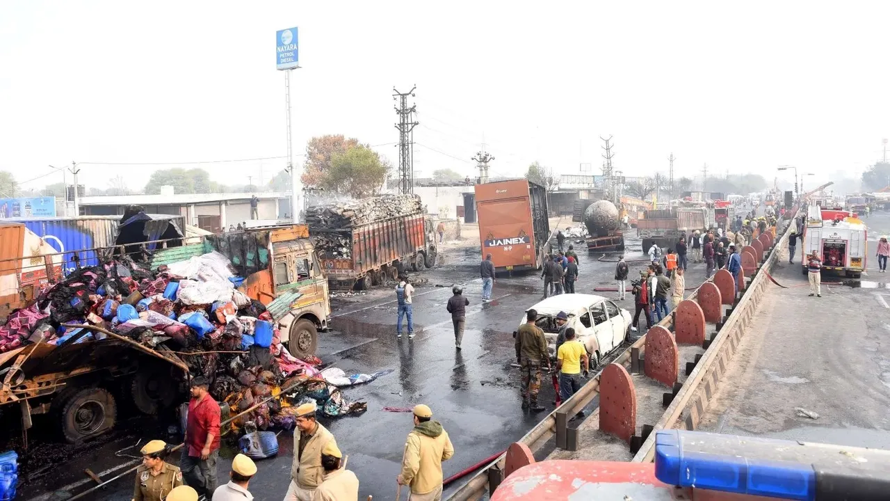 Jaipur CNG Tanker Blast, CNG Tanker Blast