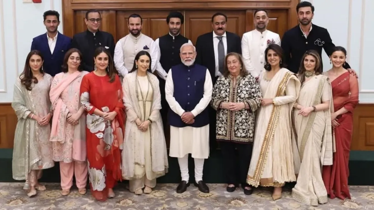 Kapoor Family Met Prime Minister Modi