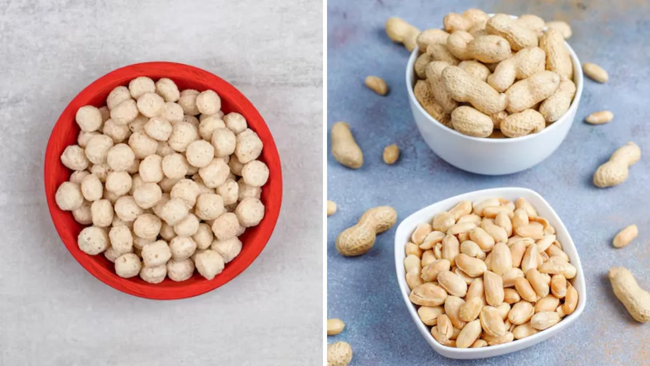 Makhana vs Peanut | Makhana Benefits | Peanut Benefist | Health Tips | Weight Loss tips | Best Weight Loss food