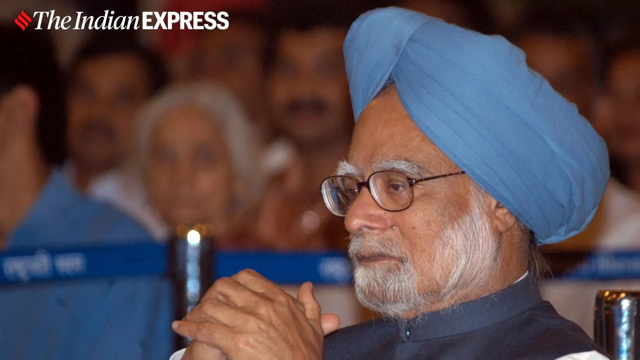 Former PM Dr Manmohan Singh Passes Away, Manmohan Singh blue turban