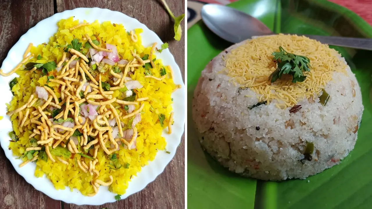 Poha vs Upma | Morning Breakfast Foods Tips | Poha Benefits | Upma Benefits | Health tips