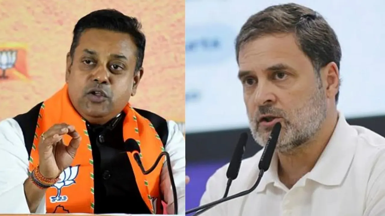 Sambit Patra, Rahul Gandhi