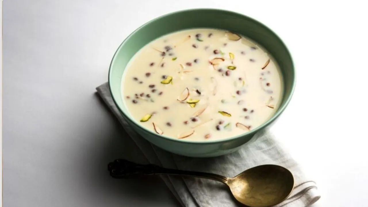 Sweet potato kheer, shakarkandi ki kheer