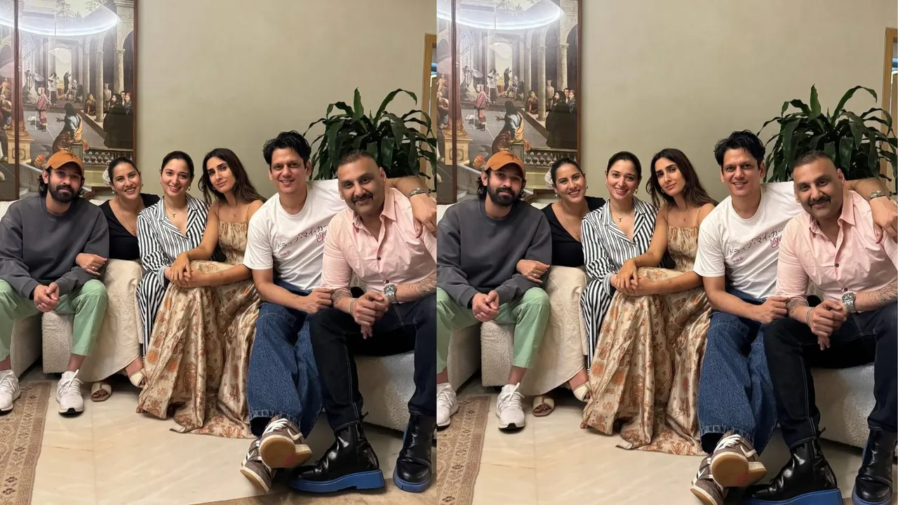 Tamannaah Bhatia Vijay Varma host party