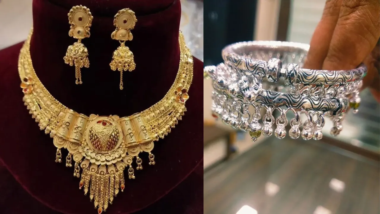 Gold Silver Jewellery | Gold Price | Silver Price | Gold Silver Rate Today | Gold Silver Price Today