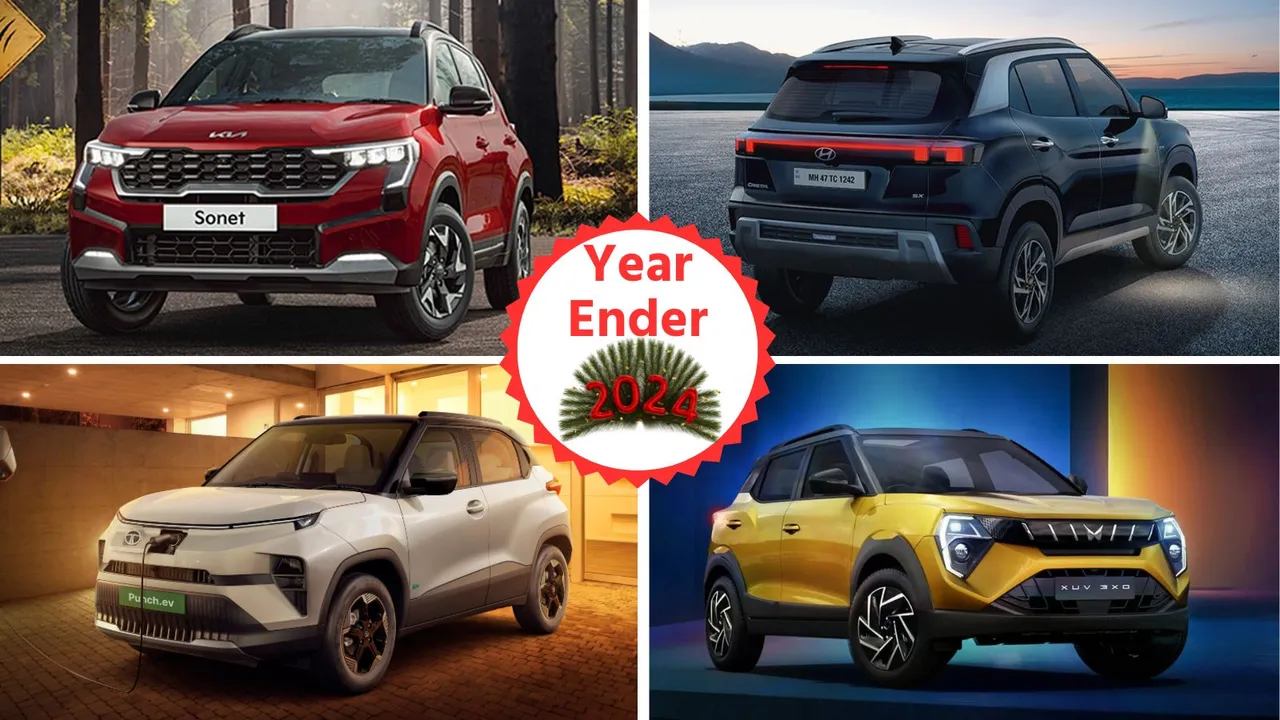 top 10 car launch in india | 2024 Kia Sonet Facelift | 2024 Hyundai Creta Facelift | Tata Punch EV | Mahindra XUV 3X0 | Auto News | Car Launch In 2024
