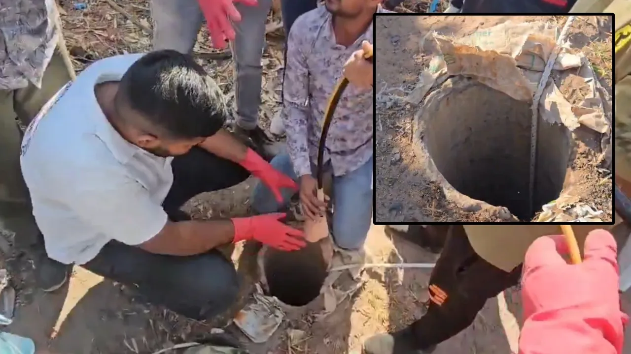 Bhuj News, Girl trapped in borewell, Rescue operation,