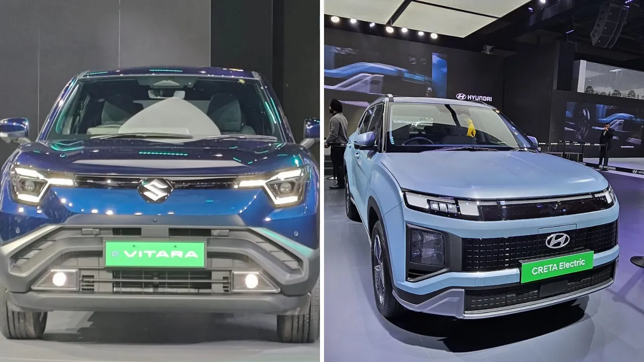 Maruti e VITARA VS Hyundai Creta EV | Maruti e VITARA | Hyundai Creta EV | Auto Expo 2025