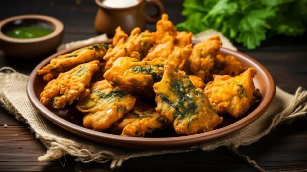 Palak Aloo Pakoda Recipe