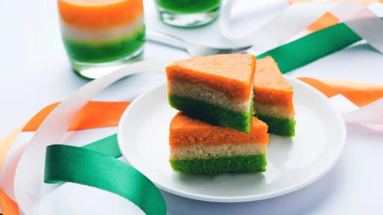 Tricolor Cake