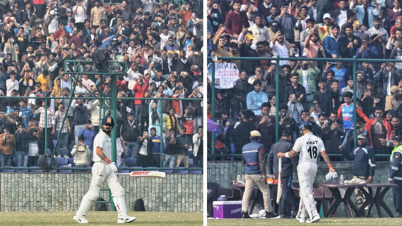 Virat Kohli Clean Bowled in Ranji Trophy 2025