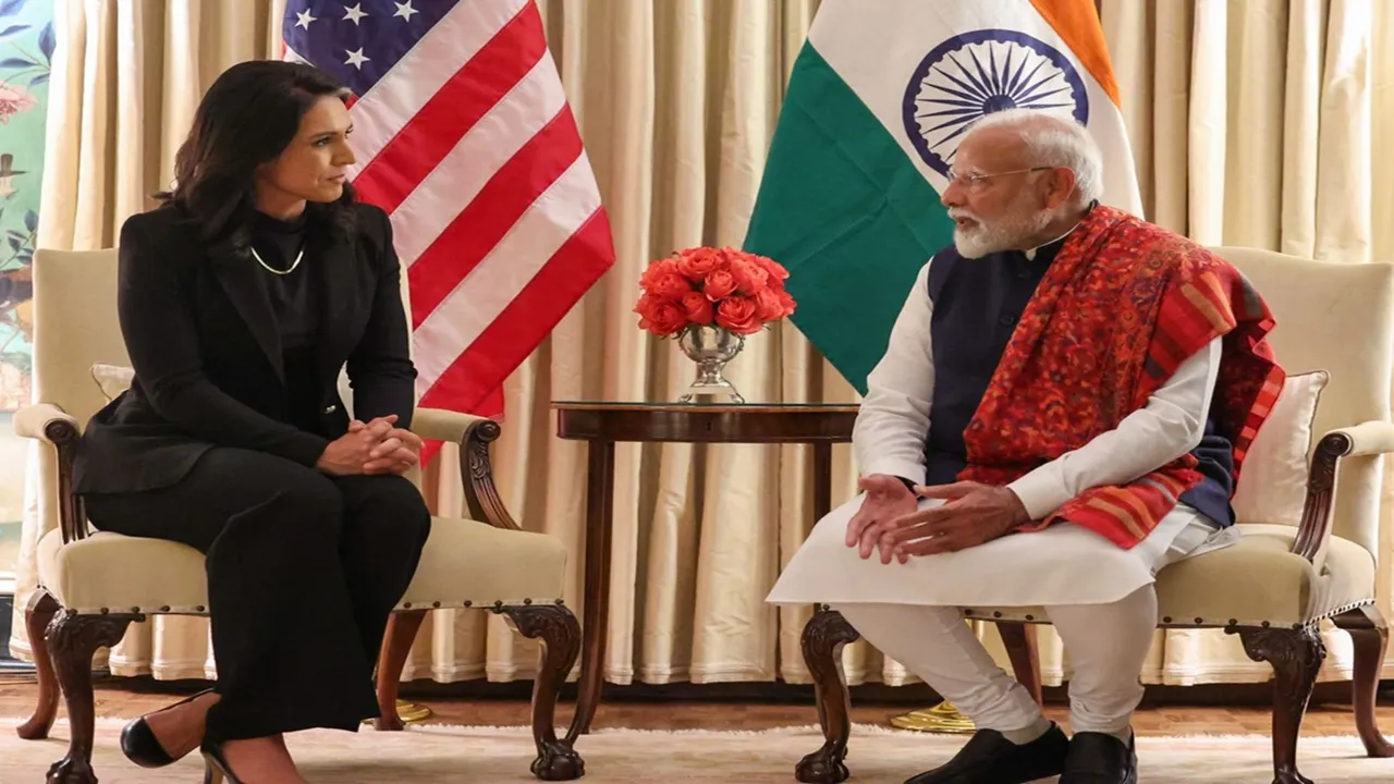 PM Modi, Tulsi Gabbard