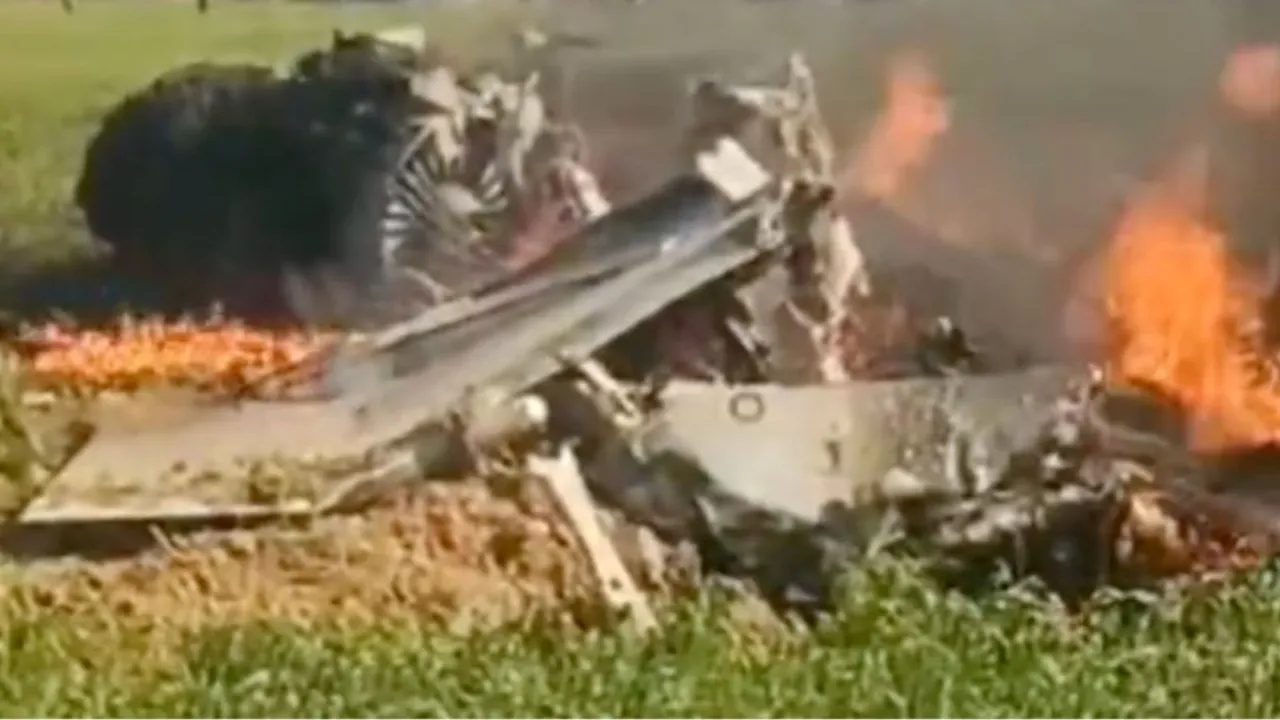 Plane crash, indian airforce