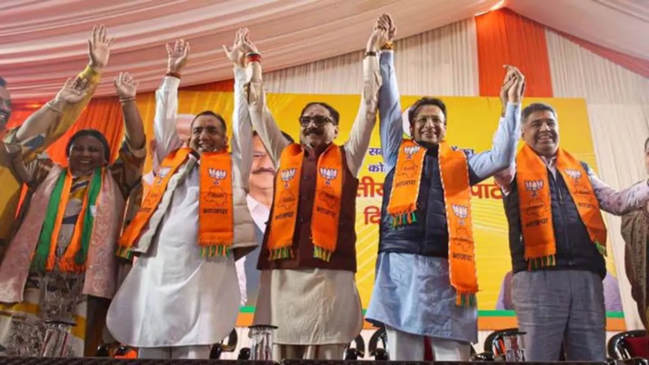 BJP government cabinet in Delhi