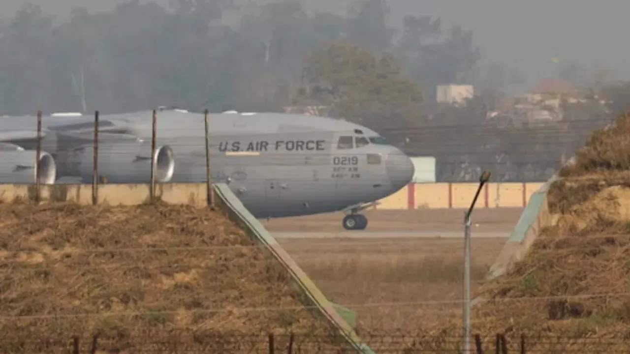 illegal migration, deportation, US Air Force flight, Lovepreet Kaur,