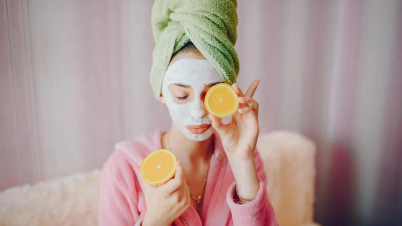 orange peels face pack