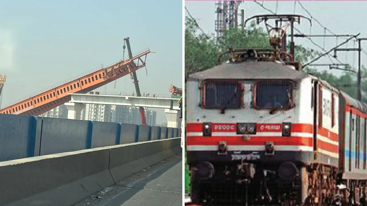 Ahmedabad Train Accident | Ahmedabad Bullet Train Project Accident | railway | Trains