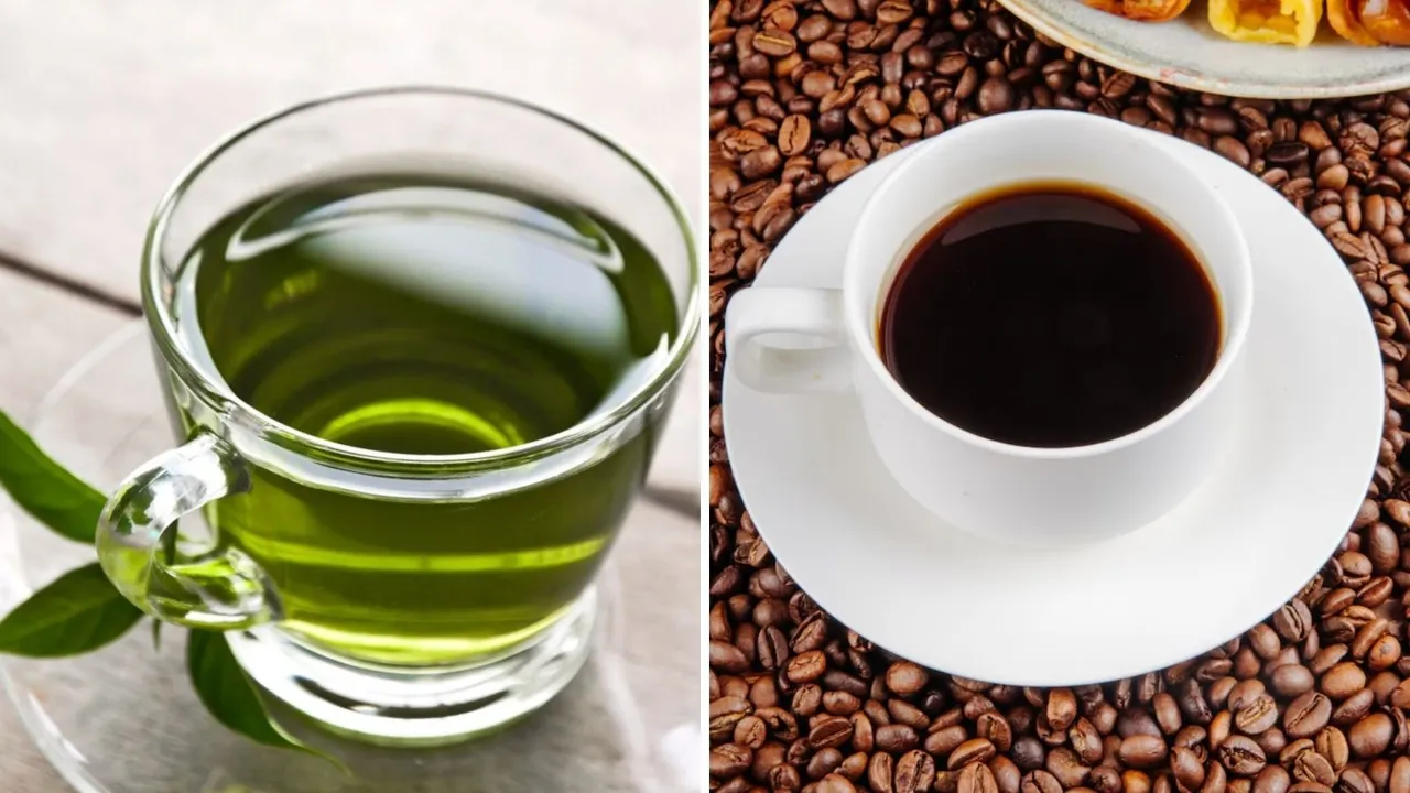 Green Tea VS Coffee | Green Tea benefits | Coffee benefits