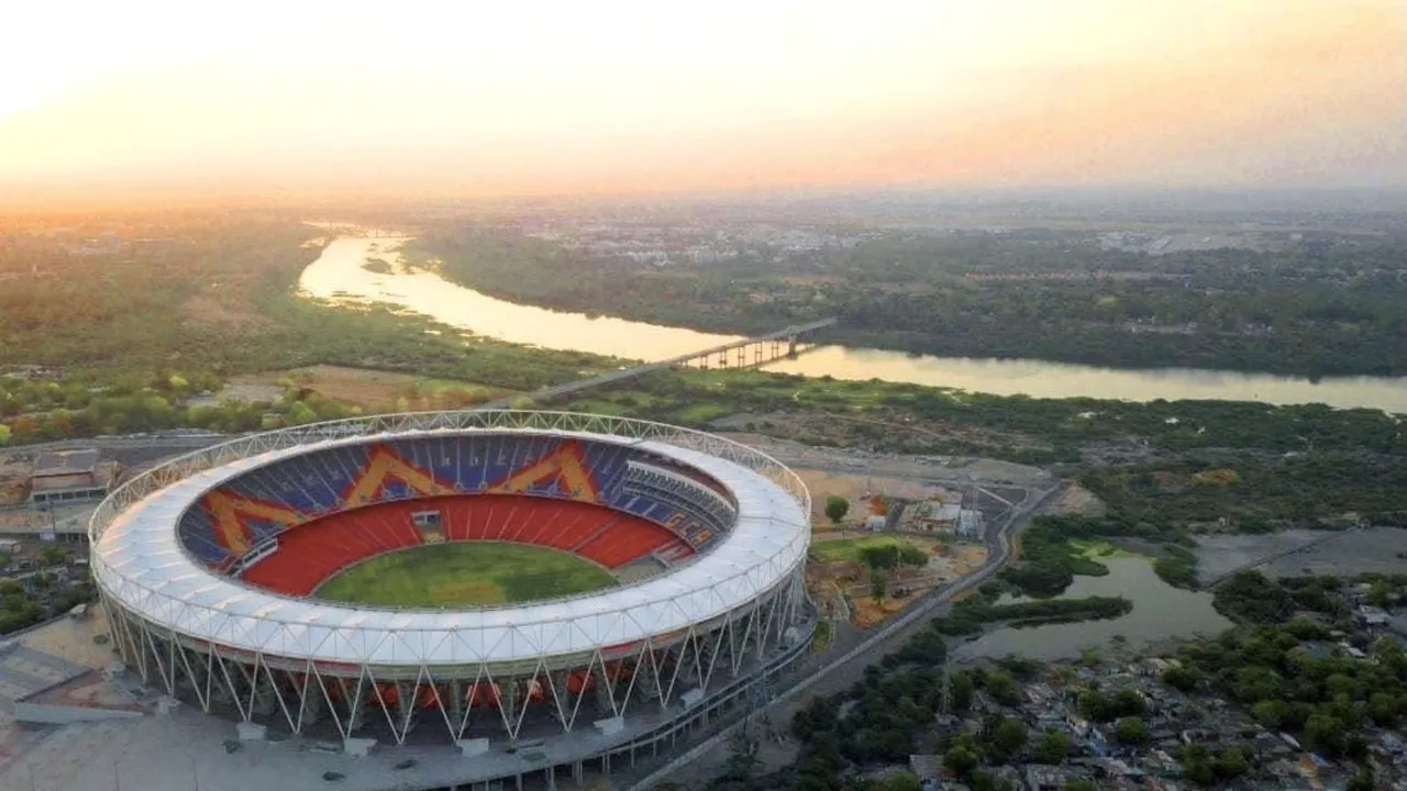 ahmedabad narendra modi stadium, અમદાવાદ નરેન્દ્ર મોદી સ્ટેડિયમ