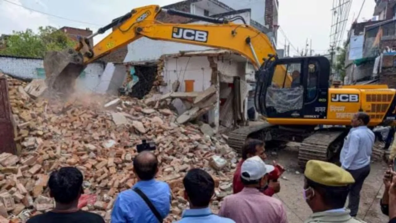 bulldozer demolitions, bulldozer