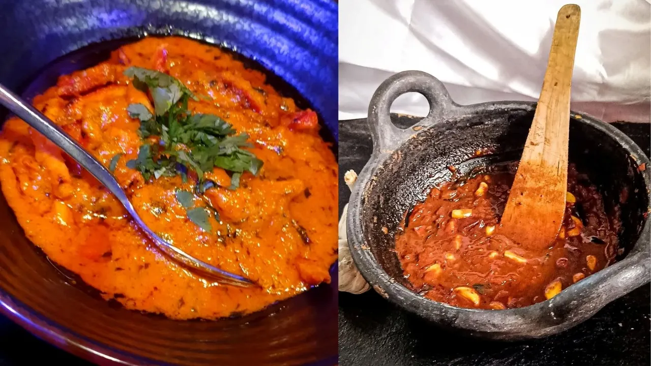 spicy recipe with dahi, chilli and garlic recipe,