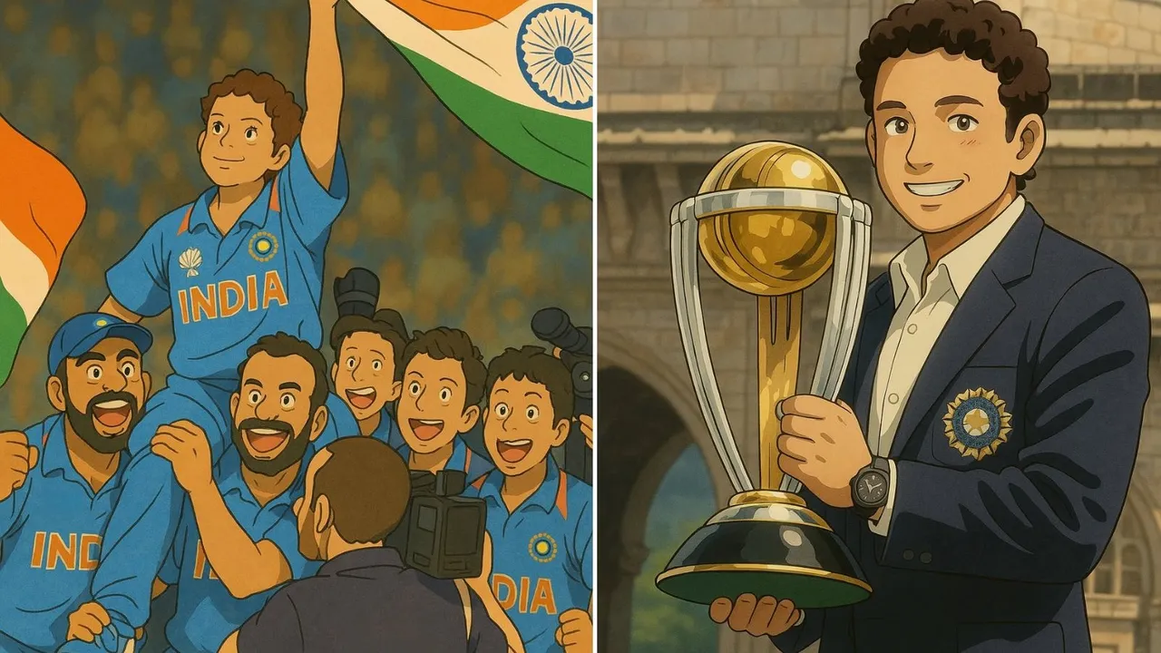 ghibli image, sachin tendulkar ghibli image, sachin tendulkar