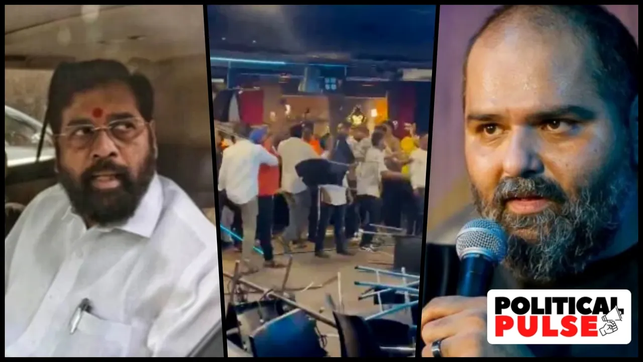 kunal kamra Eknath shinde shiv sena controversy explained, કુણાલ કામરા અને એકનાથ શિંદે વિવાદ વચ્ચે શિવસેનાનો ભડકો! સમજો રાજકીય સમીકરણ