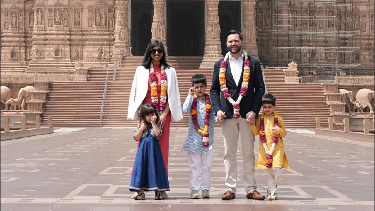 JD Vance Akshardham Temple, Akshardham Temple,