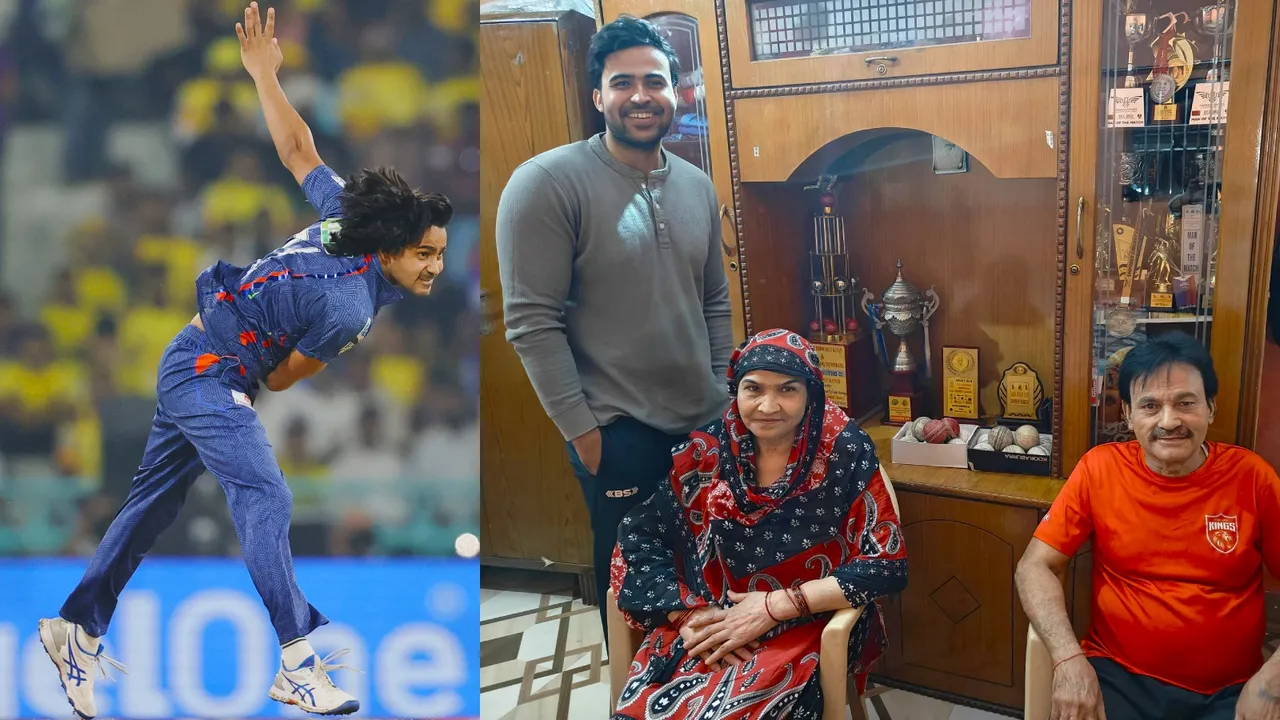 Digvesh rathi IPL 2025 LSG player family