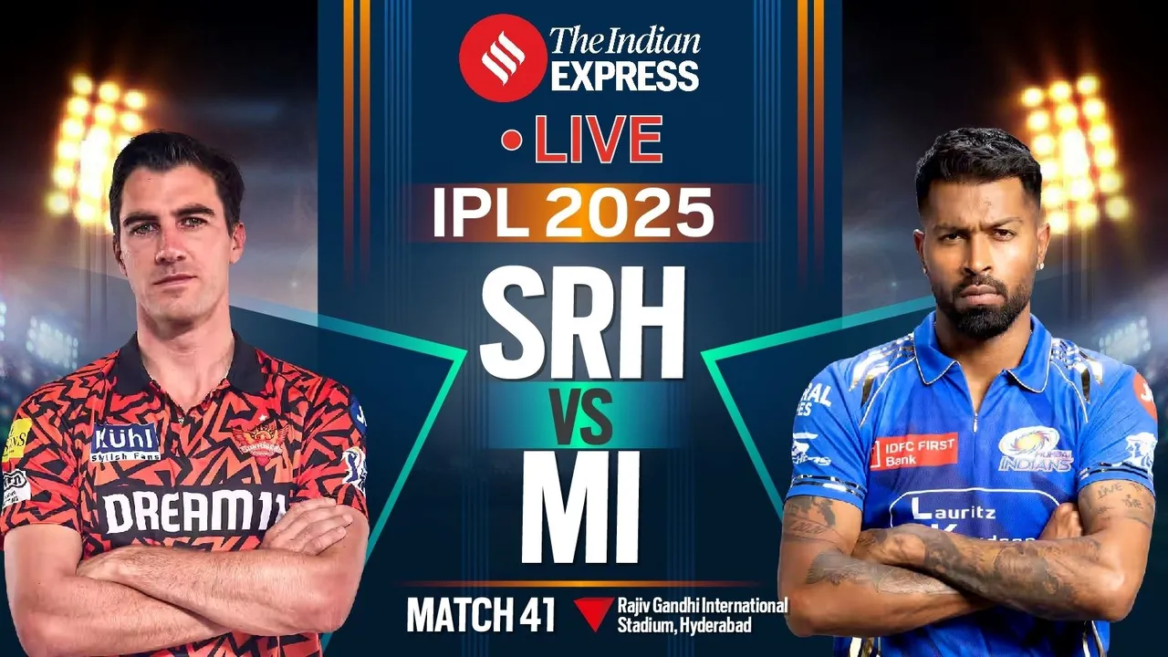 IPL Live Score 2025 SRH vs MI, IPL 2025, SRH vs MI