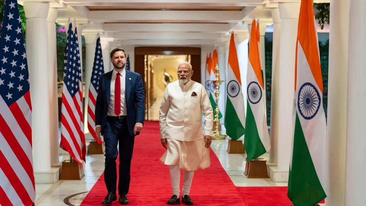 અમેરિકન ઉપરાષ્ટ્રપતિ જેડી વેન્સ ભારત મુલાકાત મહત્વપૂર્ણ કેમ છે? । Why JD Vance India visit much importance