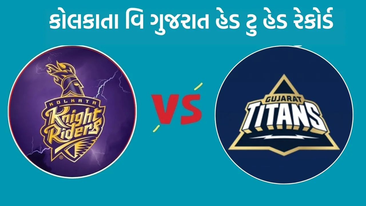 KKR vs GT Head To Head, KKR vs GT, IPL 2025