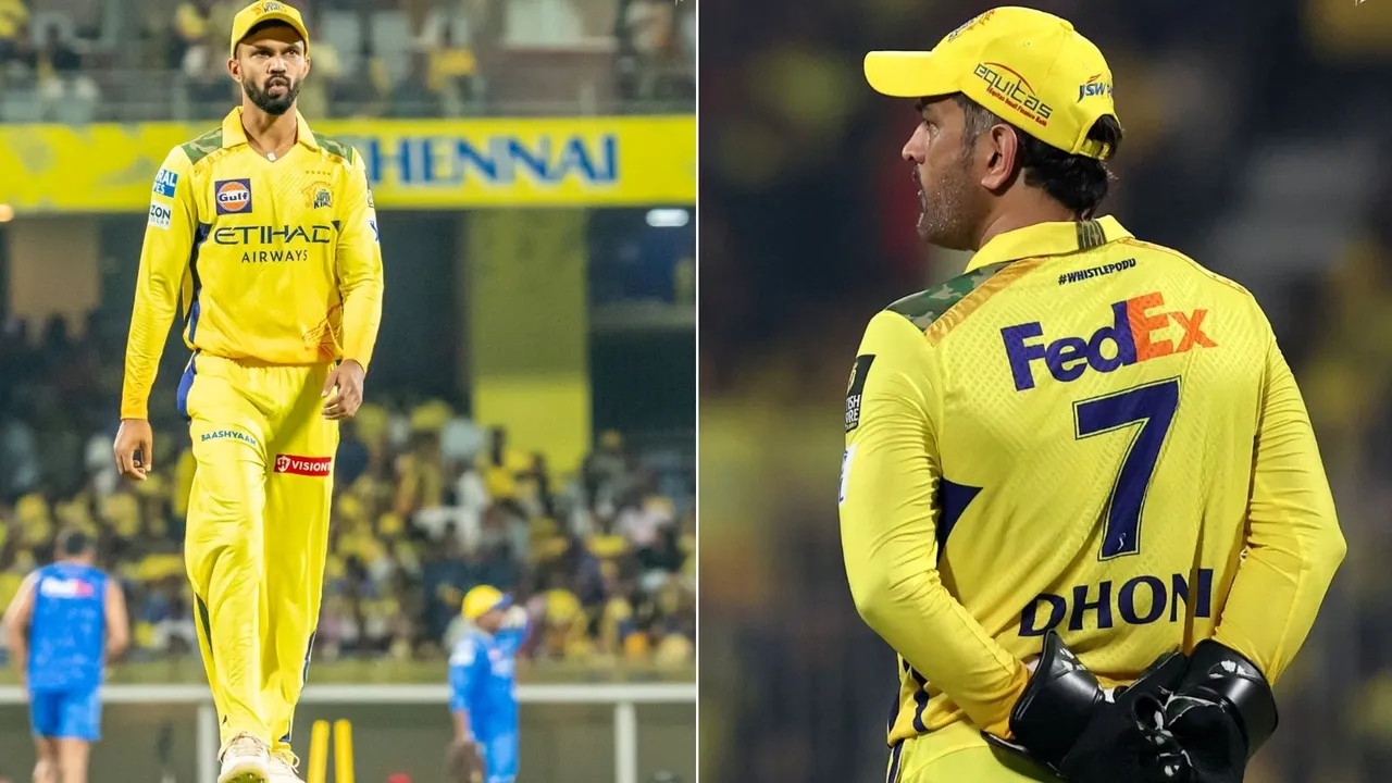 MS Dhoni, Ruturaj Gaikwad