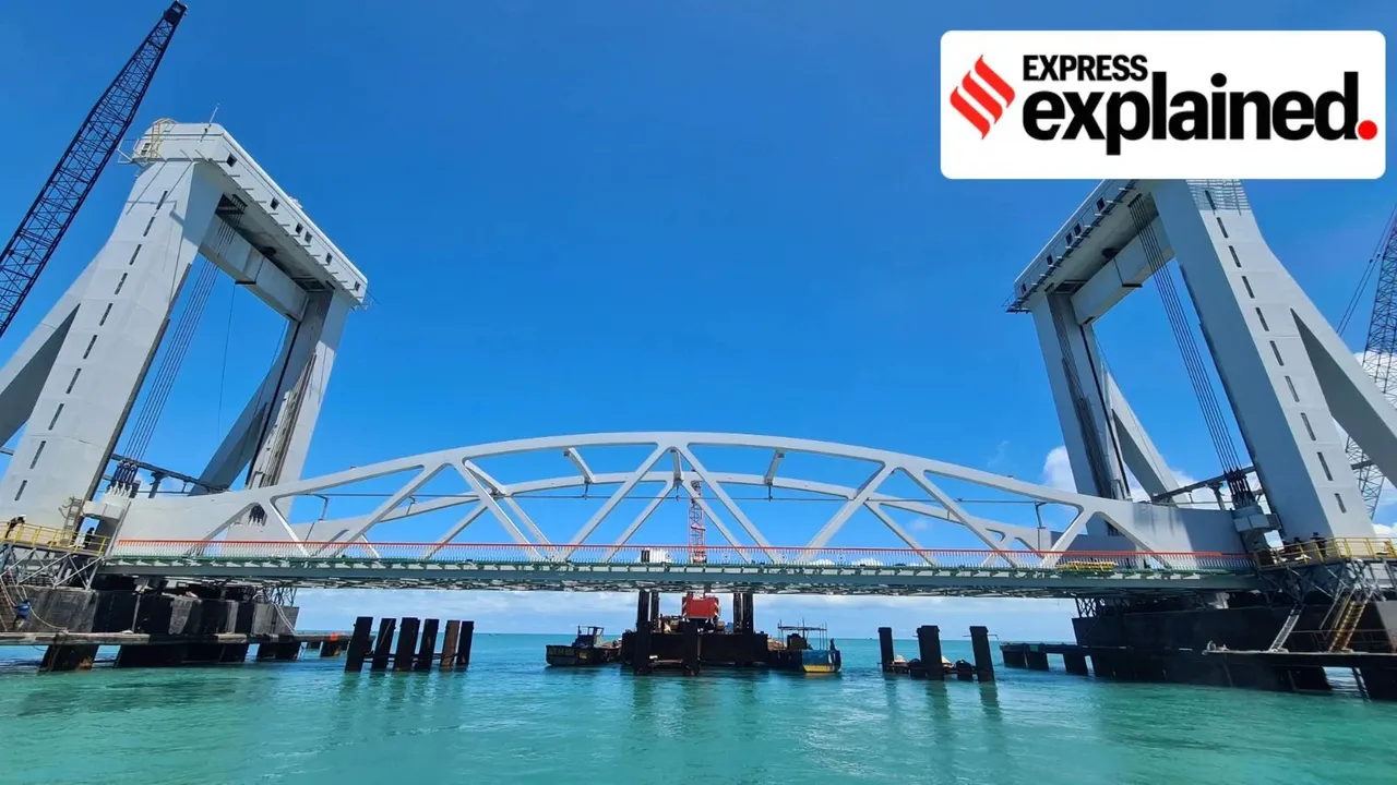 Pamban Bridge | India First Vertical Lift Sea Bridge | Pamban bridge distance
