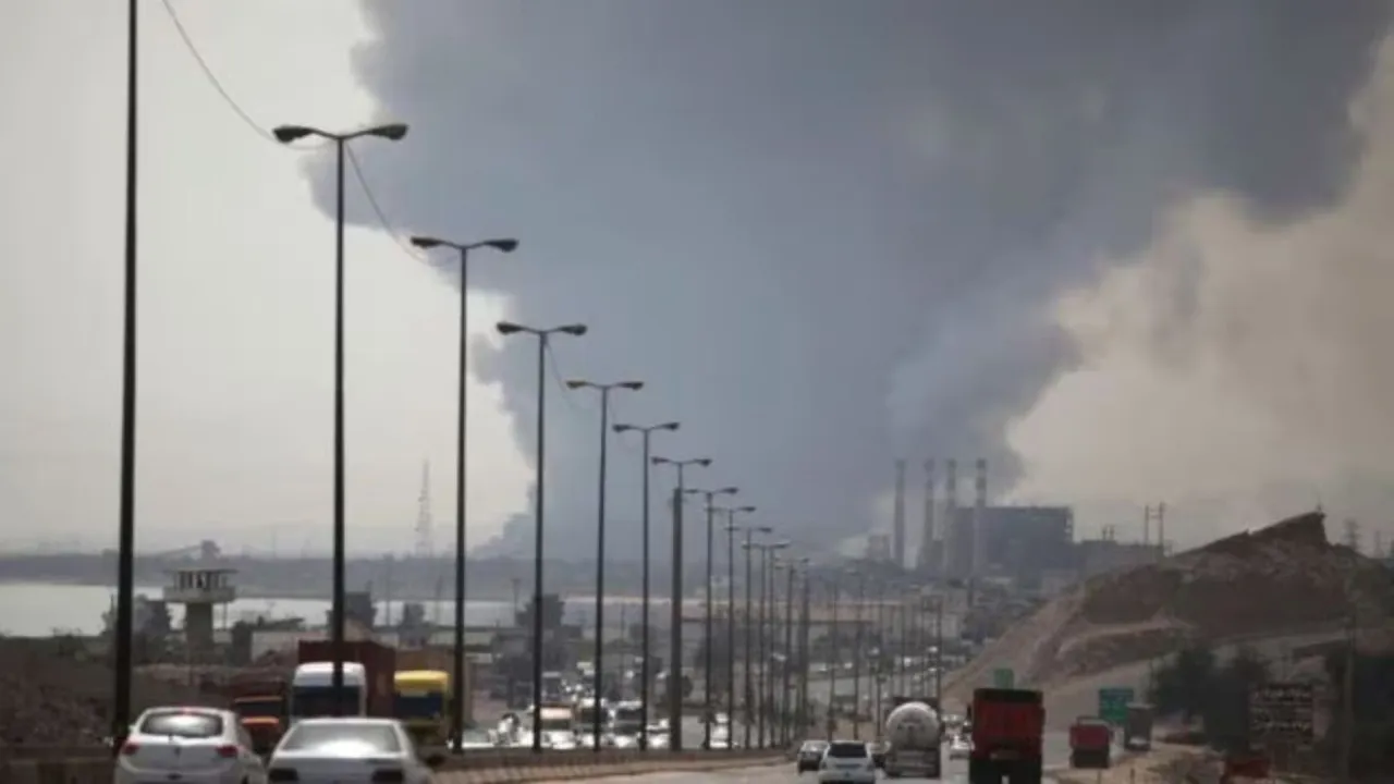iran port explosion, iran
