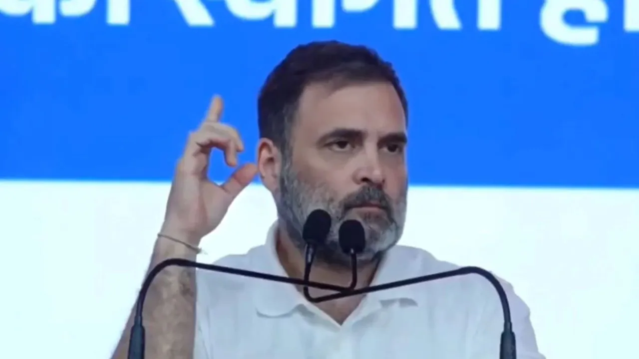 rahul gandhi, AICC Session Ahmedabad Gujarat