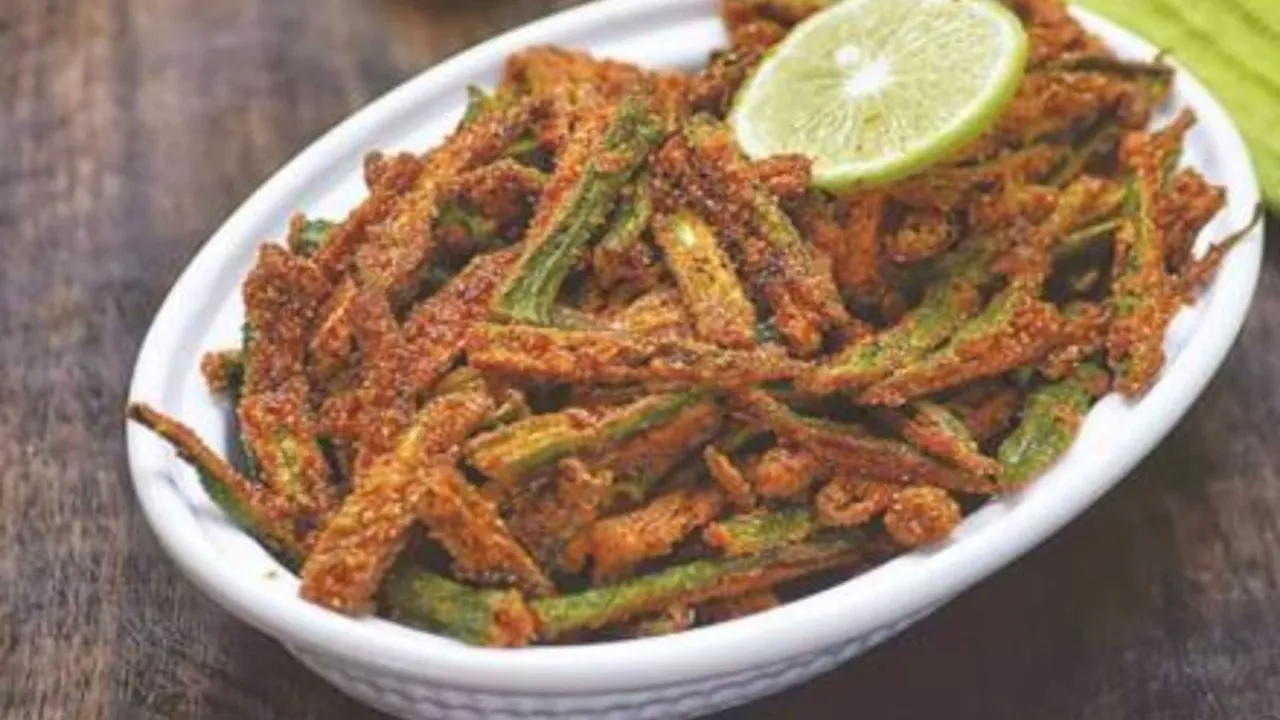 Bhinda Nu Shak recipe, Bhinda Nu Shak