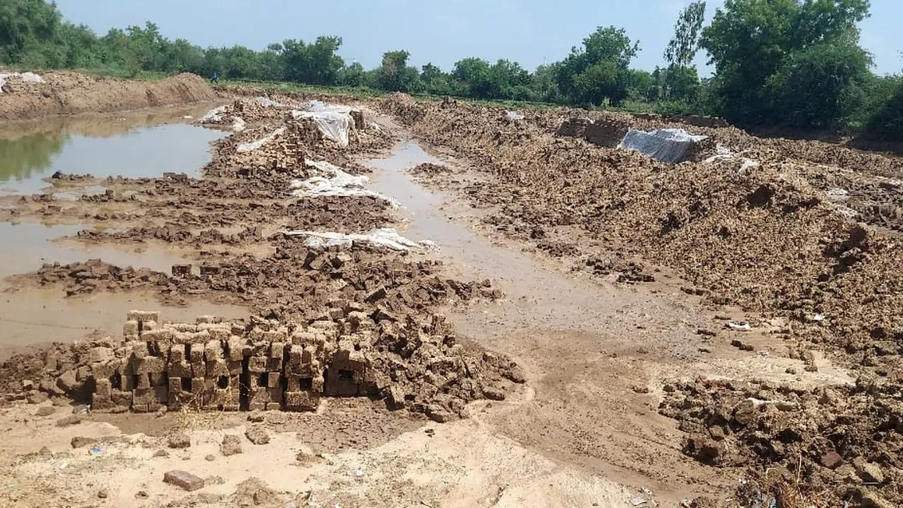 Brick kiln, ઈંટનો ભઠ્ઠો, Gujarat
