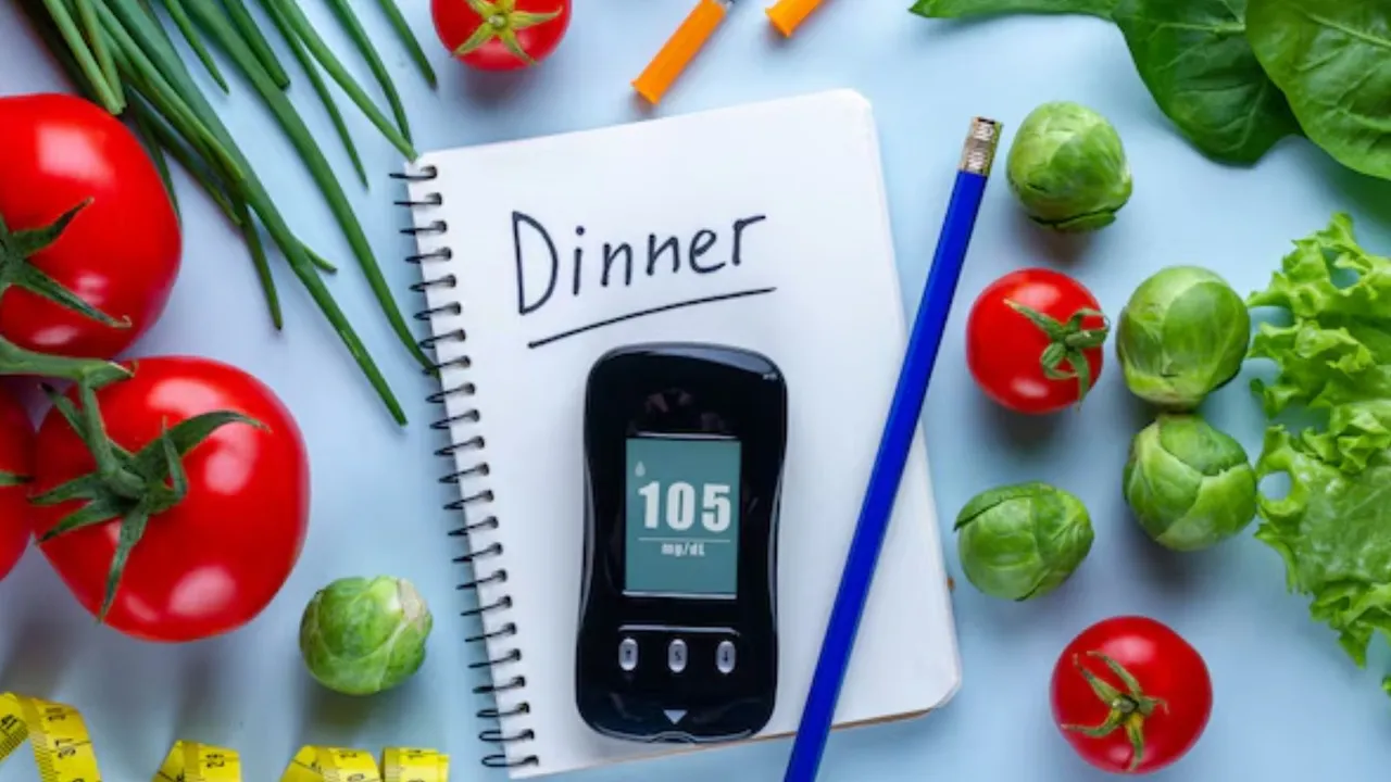 Diabetes patients dinner