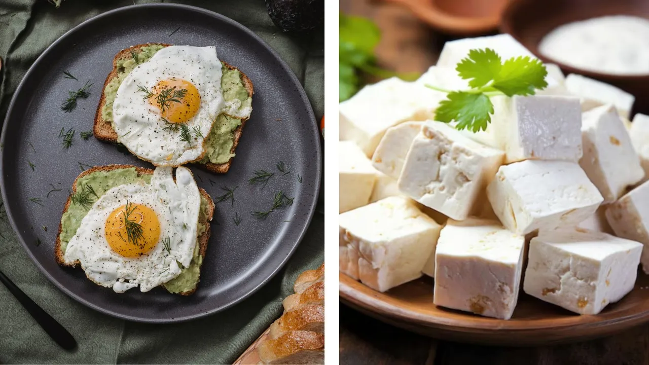 Egg vs Paneer which have more protein