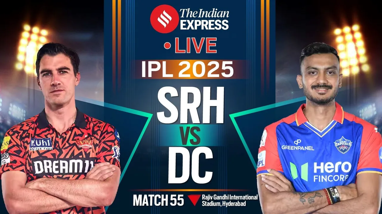 IPL Live Score 2025 SRH vs DC, IPL 2025, SRH vs DC